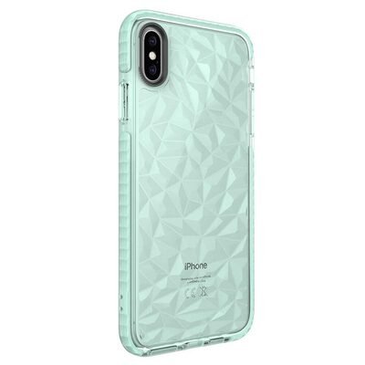 Microsonic Apple iPhone X Kılıf Prism Hybrid Yeşil