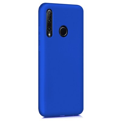 Microsonic Huawei Honor 20 Lite Kılıf Matte Silicone Mavi