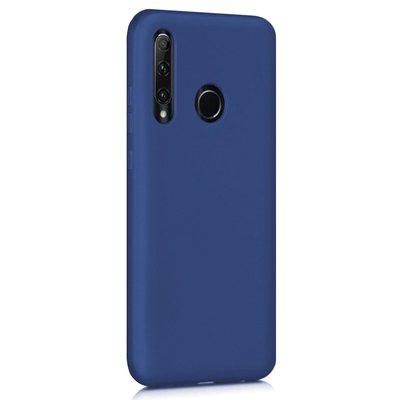 Microsonic Huawei Honor 20 Lite Kılıf Matte Silicone Lacivert