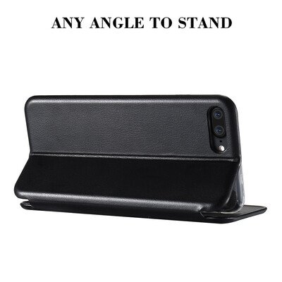 Microsonic Xiaomi Mi5 Pro Klııf Slim Leather Design Flip Cover Siyah