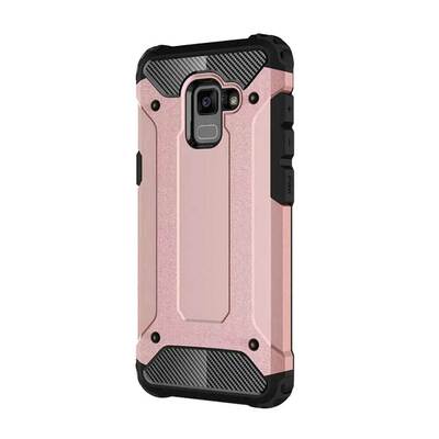 CaseUp Samsung Galaxy A8 2018 Kılıf Tank Rose Gold