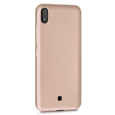 Microsonic LG K20 2019 Kılıf Matte Silicone Gold