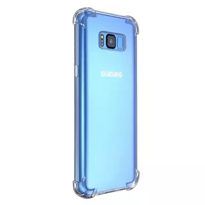 Microsonic Samsung Galaxy S8 Plus Kılıf Anti Shock Silikon Şeffaf