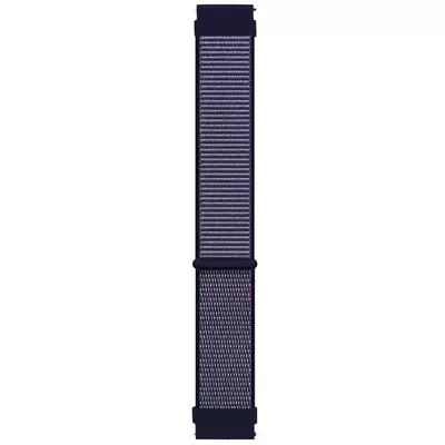 Microsonic Samsung Galaxy Watch Active 2 40mm Hasırlı Kordon Woven Sport Loop Mor