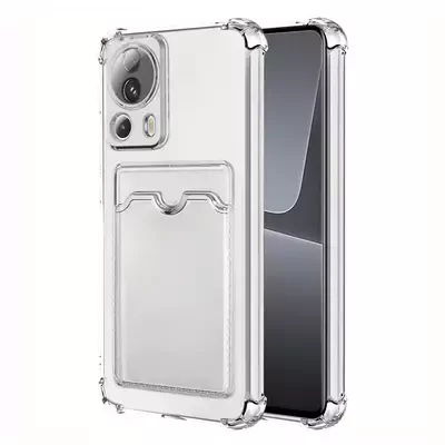 Microsonic Xiaomi Mi 13 Lite Card Slot Shock Kılıf Şeffaf