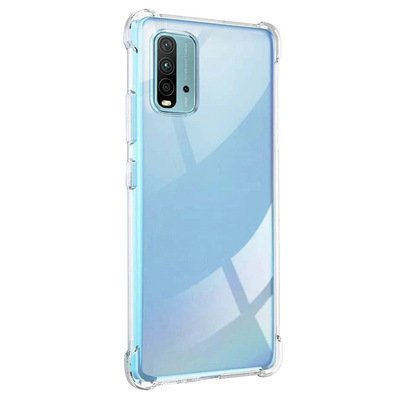 Microsonic Xiaomi Redmi 9T Kılıf Anti Shock Silikon Şeffaf