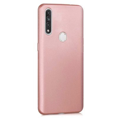 CaseUp Oppo A31 Kılıf Matte Surface Rose Gold