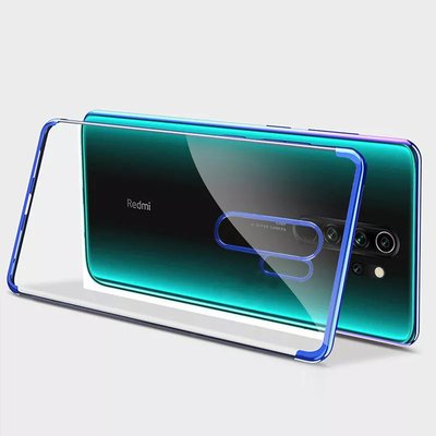 Microsonic Xiaomi Redmi Note 8 Pro Kılıf Skyfall Transparent Clear Kırmızı