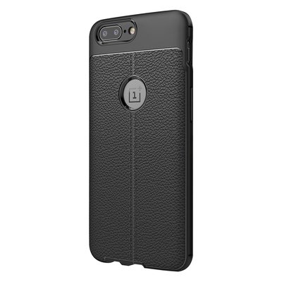 CaseUp OnePlus 5 Kılıf Niss Silikon Siyah