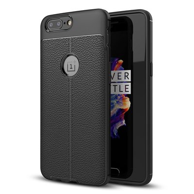 CaseUp OnePlus 5 Kılıf Niss Silikon Siyah