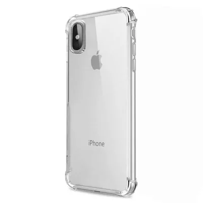 Microsonic Apple iPhone X Kılıf Anti Shock Silikon Şeffaf