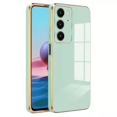 Microsonic Realme C75 Kılıf Olive Plated Yeşil