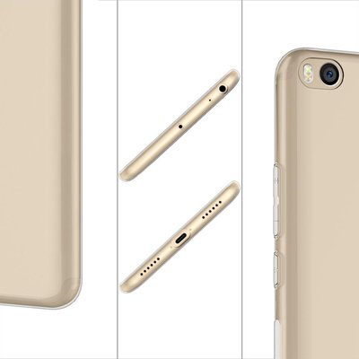 Microsonic Xiaomi Redmi 4X Kılıf Transparent Soft Mavi