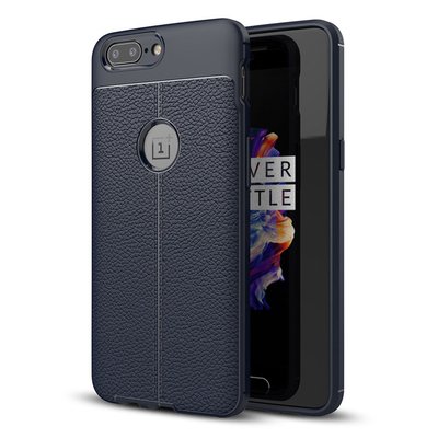 CaseUp OnePlus 5 Kılıf Niss Silikon Lacivert