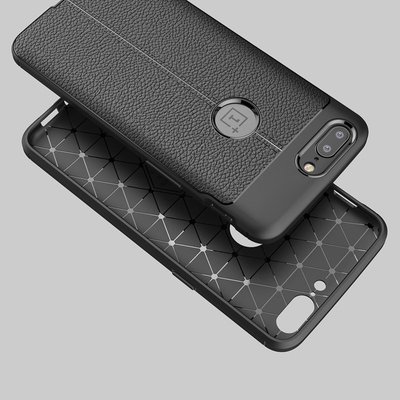 CaseUp OnePlus 5 Kılıf Niss Silikon Gri