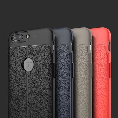 CaseUp OnePlus 5 Kılıf Niss Silikon Gri