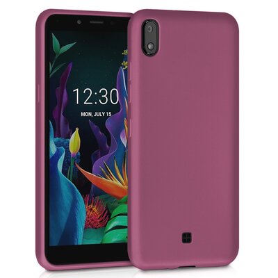 Microsonic LG K20 2019 Kılıf Matte Silicone Mor