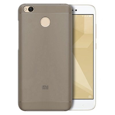 Microsonic Xiaomi Redmi 4X Kılıf Transparent Soft Siyah