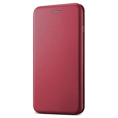 CaseUp Apple iPhone XS Kılıf Manyetik Stantlı Flip Cover Bordo