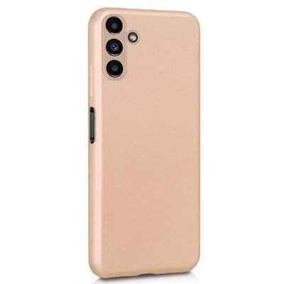 Microsonic Samsung Galaxy A04S Kılıf Matte Silicone Gold