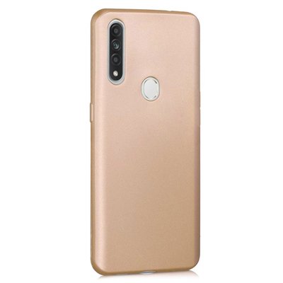 CaseUp Oppo A31 Kılıf Matte Surface Gold