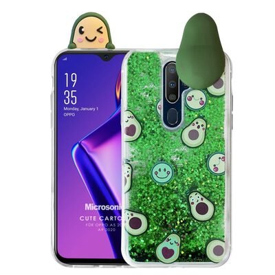 Microsonic Oppo A9 2020 Kılıf Cute Cartoon Avakado