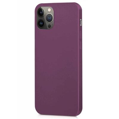 Microsonic Apple iPhone 14 Pro Kılıf Matte Silicone Mor