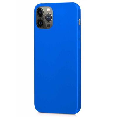 Microsonic Apple iPhone 14 Pro Kılıf Matte Silicone Mavi