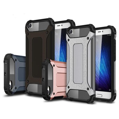 Microsonic Xiaomi Redmi 4X Kılıf Rugged Armor Siyah