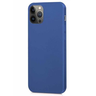 Microsonic Apple iPhone 14 Pro Kılıf Matte Silicone Lacivert