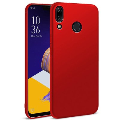 Microsonic Asus Zenfone 5Z ZS620KL Kılıf Premium Slim Kırmızı