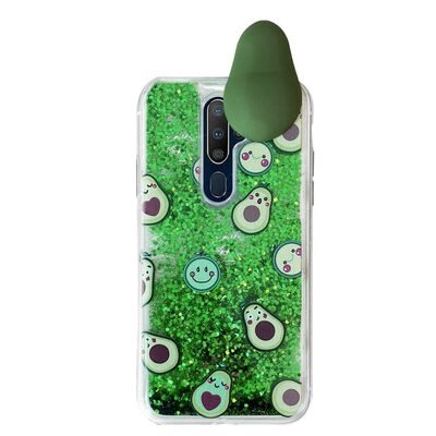 Microsonic Oppo A5 2020 Kılıf Cute Cartoon Avakado