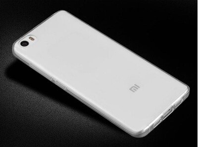 Caseup Xiaomi Mi5 Pro Kılıf Transparent Soft Mavi