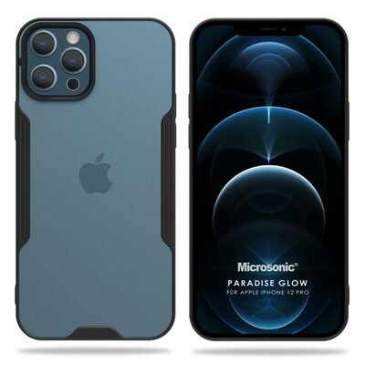 Microsonic Apple iPhone 12 Pro Kılıf Paradise Glow Siyah