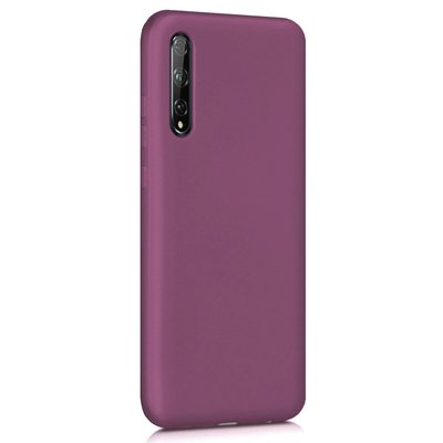 Microsonic Huawei Y8P Kılıf Matte Silicone Mor