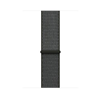 Microsonic Apple Watch 3 42mm Nylon Loop Kordon Siyah