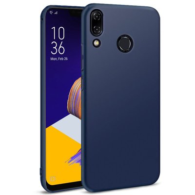 Microsonic Asus Zenfone 5Z ZS620KL Kılıf Premium Slim Lacivert