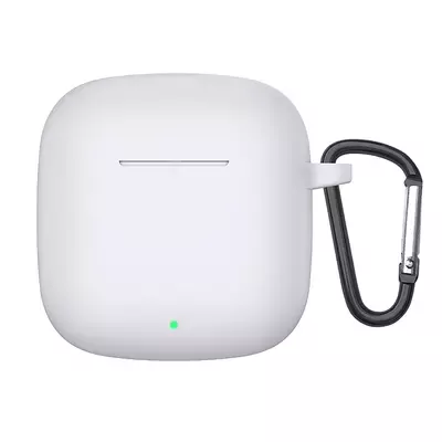 Microsonic Huawei FreeBuds SE 2 Kılıf Askılı Mat Silikon Beyaz