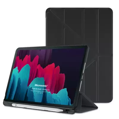 Microsonic Samsung Galaxy Tab S9 FE Kılıf Origami Pencil Siyah