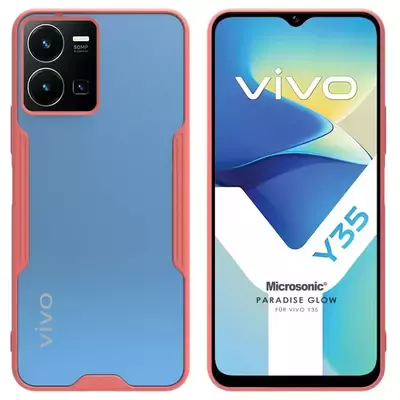 Microsonic Vivo Y22S Kılıf Paradise Glow Pembe