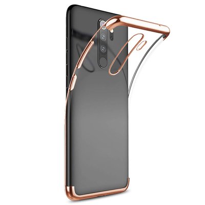 Microsonic Xiaomi Redmi Note 8 Pro Kılıf Skyfall Transparent Clear Rose Gold