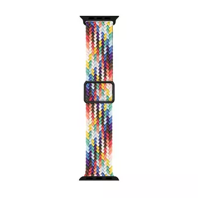 Microsonic Apple Watch Series 9 41mm Kordon Braided Loop Band Pride Edition