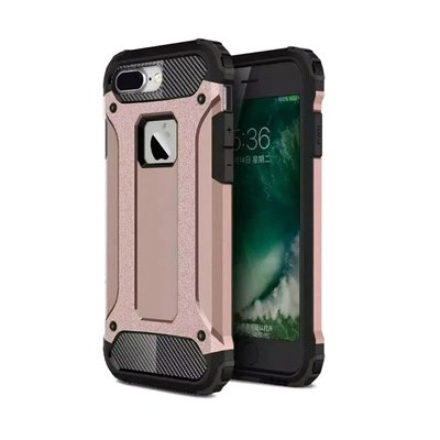 CaseUp Apple iPhone 8 Plus Kılıf Tank Rose Gold