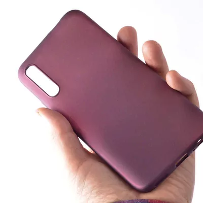 Microsonic Matte Silicone Huawei P Smart Pro Kılıf Siyah