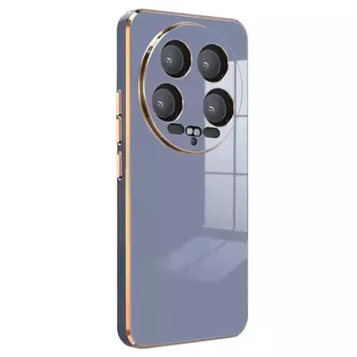 Microsonic Xiaomi Mi 14 Ultra Kılıf Olive Plated Lavanta Grisi