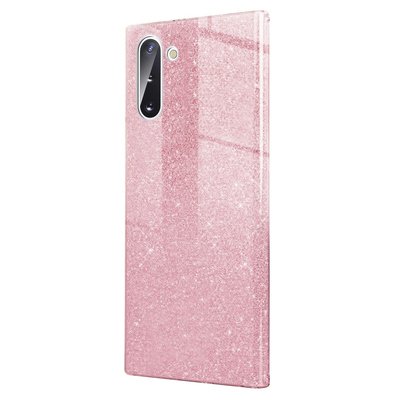 Microsonic Samsung Galaxy Note 10 Kılıf Sparkle Shiny Rose Gold