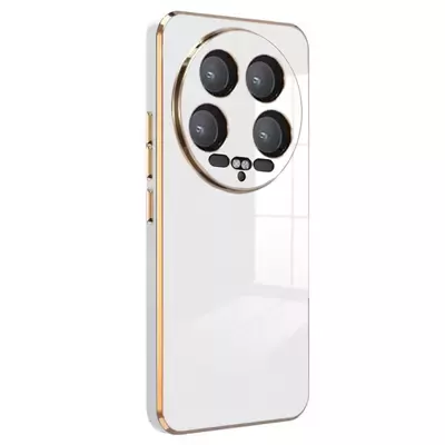Microsonic Xiaomi Mi 14 Ultra Kılıf Olive Plated Beyaz