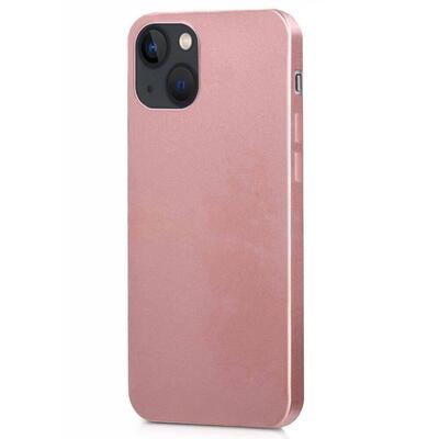 Microsonic Apple iPhone 14 Plus Kılıf Matte Silicone Rose Gold