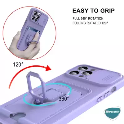 Microsonic General Mobile GM 21 Kılıf Multifunction Silicone Siyah