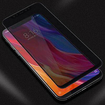 Microsonic Xiaomi Mi 8 Invisible Privacy Kavisli Ekran Koruyucu Siyah